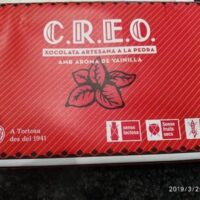 Xocolata artesana pedra amb aroma from Vanilla