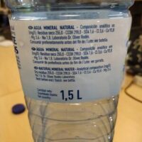 Water mineral Natural
