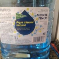 Water mineral Natural garrafa