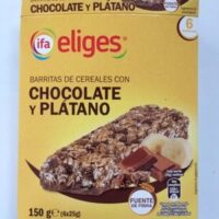 Barrita from Cereals Chocolate and Bananas