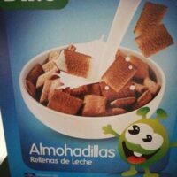 Almohadillas stuffed with Leche