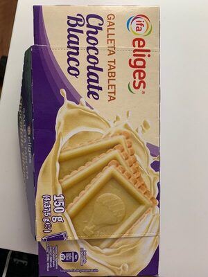 Galleta Tableta Chocolate White Galleta Tableta Chocolate White