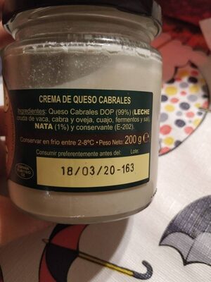 Soup from Cheese cabrales Soup from Cheese cabrales