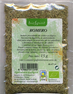 Romero seco molido Romero seco molido