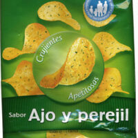 Potato Chips Flavor Garlic and parsley