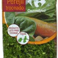 Perejil fresco troceado