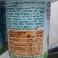 Milk fermentada semiSkimmed Melocotón
