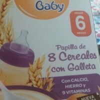 Papilla 8 Cereals with Galleta
