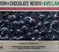 Nougat from Black Chocolate and Avellanas