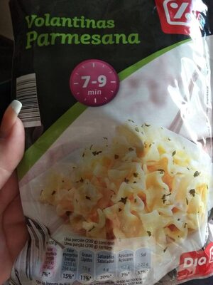 Volantinas parmesana Volantinas parmesana