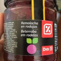 Remolacha in Sliced