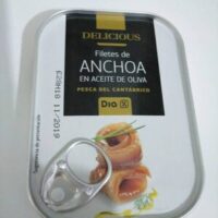 Steaks from Anchovy in Olives Oil. Pesca del Cantábrico