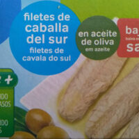 Steaks from Southern Mackerel in Olives Oil baja in sal