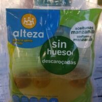 Olives without hueso