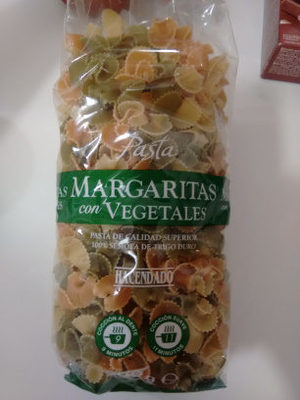 Pasta Margaritas with Vegetales Pasta Margaritas with Vegetales