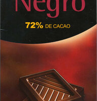 Tableta from Black Chocolate 72% Cocoa - DESCATALOGADO