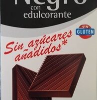 Black Chocolate Extrafino with Edulcorante
