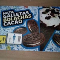 Nata galletas bolachas Cocoa