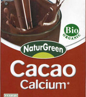 Bebida from Soja  "NaturGreen with Cocoa and calcio