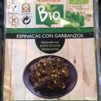 Spinachs with Garbanzos