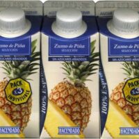 Zumo from Pineapple exprimido refrigerado "Hacendado Pack from 3