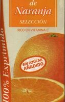 Zumo from Orange exprimida refrigerado without pulpa "Hacendado"