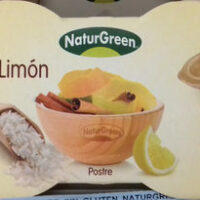Dessert from Rice Canela and Lemon
