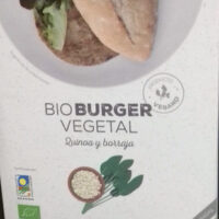 Bio Burger Vegetables Quinoa and Borage