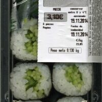 Maki Sushi Vegetable from Pepino