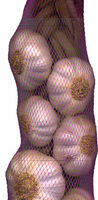 Garlic morados in ristra