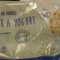 Pancakes from Rice. Flavor Yogurt