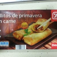 Rollitos from Primavera with Carne
