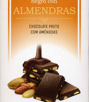 Black Chocolate with Almonds