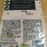 Pechuga from Pavo Flavor trufa with Pistachos