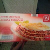 Lasaña boloñesa