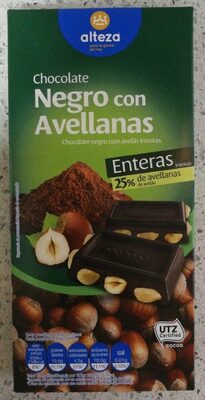 Black Chocolate with Avellanas Black Chocolate with Avellanas