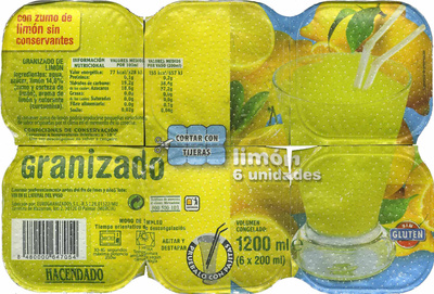Granizado from Lemon Granizado from Lemon