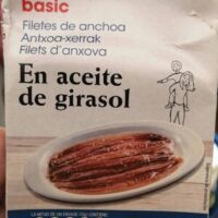 Steaks from Anchovy in Sunflower Oil