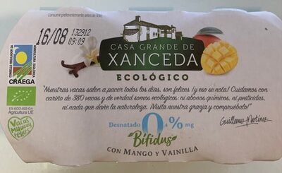 Bifidus with Mango and Vanilla Bifidus with Mango and Vanilla