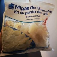 Migas from Bacalao