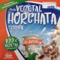 Dessert Vegetables with Horchata from Chufa