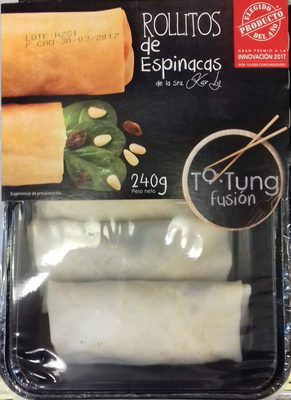 Rollitos from Spinach Rollitos from Spinach