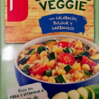 Super Veggie with Zucchini, bulgur and garbanzos