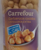 Garbanzos Cookeds BGarlic contenido from Sal