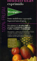 Zumo multifrutas exprimido brik