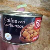 Callos with Garbanzos
