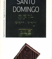 Tableta from Black Chocolate 85% Cocoa Origin Santo Domingo