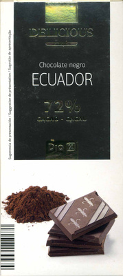 Tableta from Black Chocolate 72% Cocoa Origin Ecuador Tableta from Black Chocolate 72% Cocoa Origin Ecuador