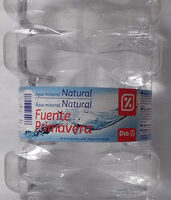 Water mineral Fuente Primavera