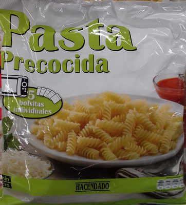 Pasta precocida Pasta precocida